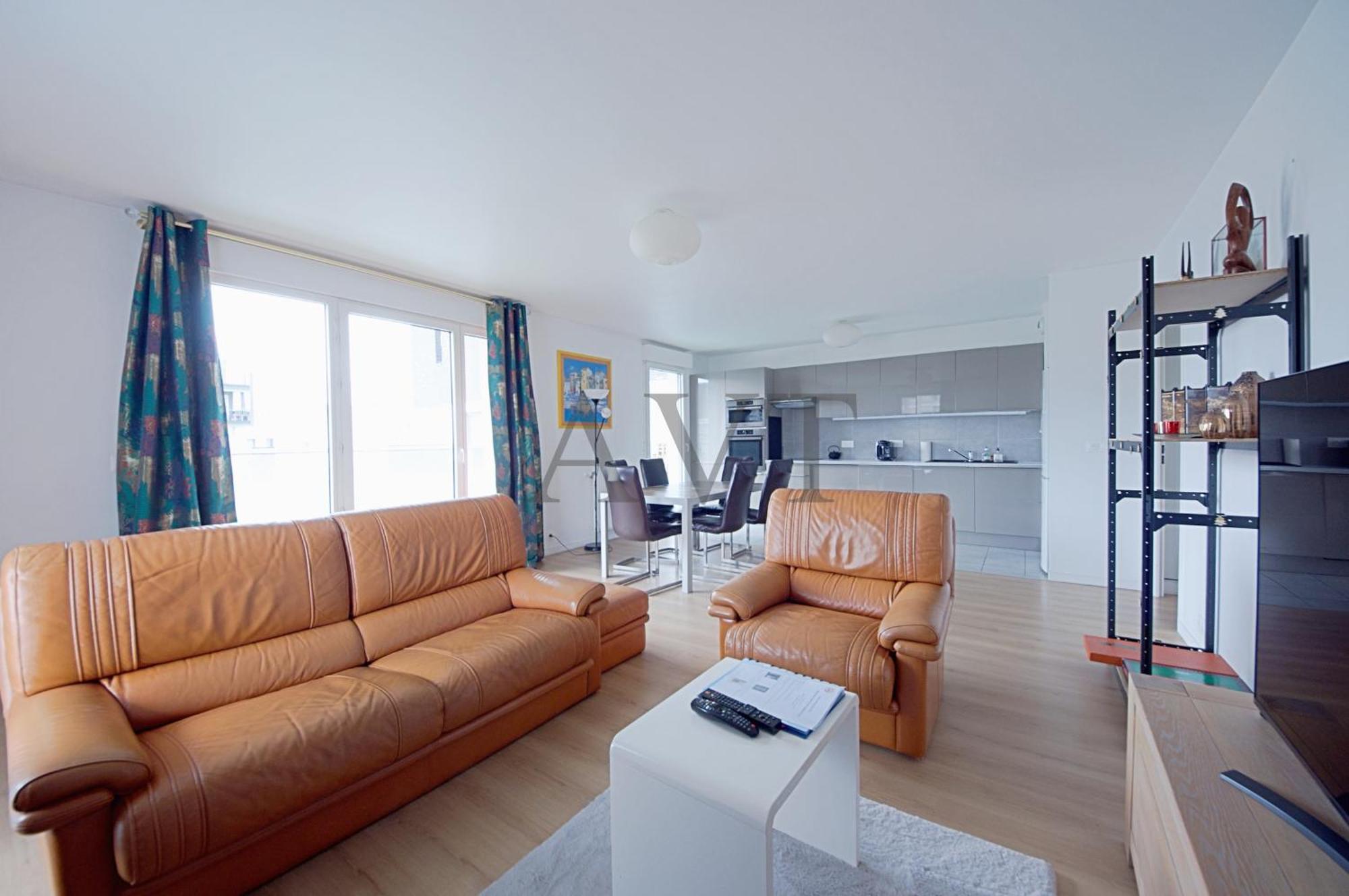 Appartement 87 M2 - 3 Chambres - 6 Personnes - Proche Paris - Parking Gratuit Asnières Buitenkant foto